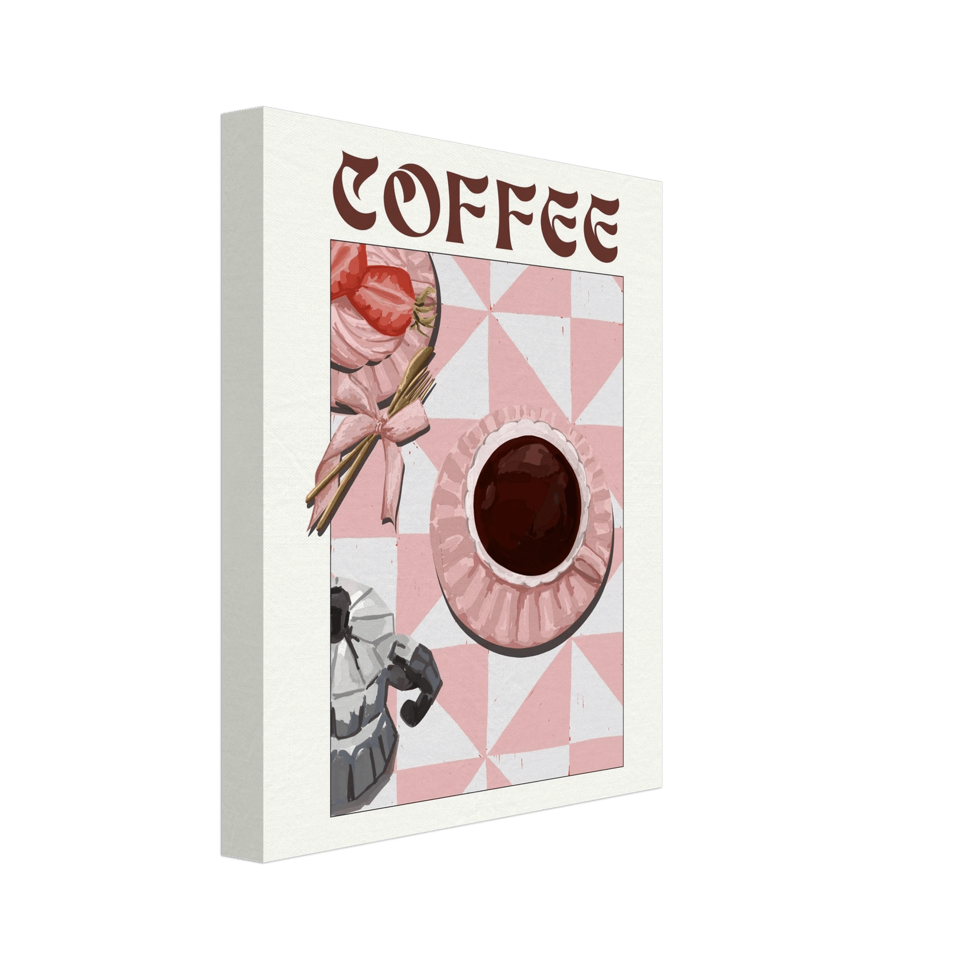 Coffee Poster – Cozy Breakfast Kitchen Wall Art Print (Digital & Printed Options) - Evergreen Posters