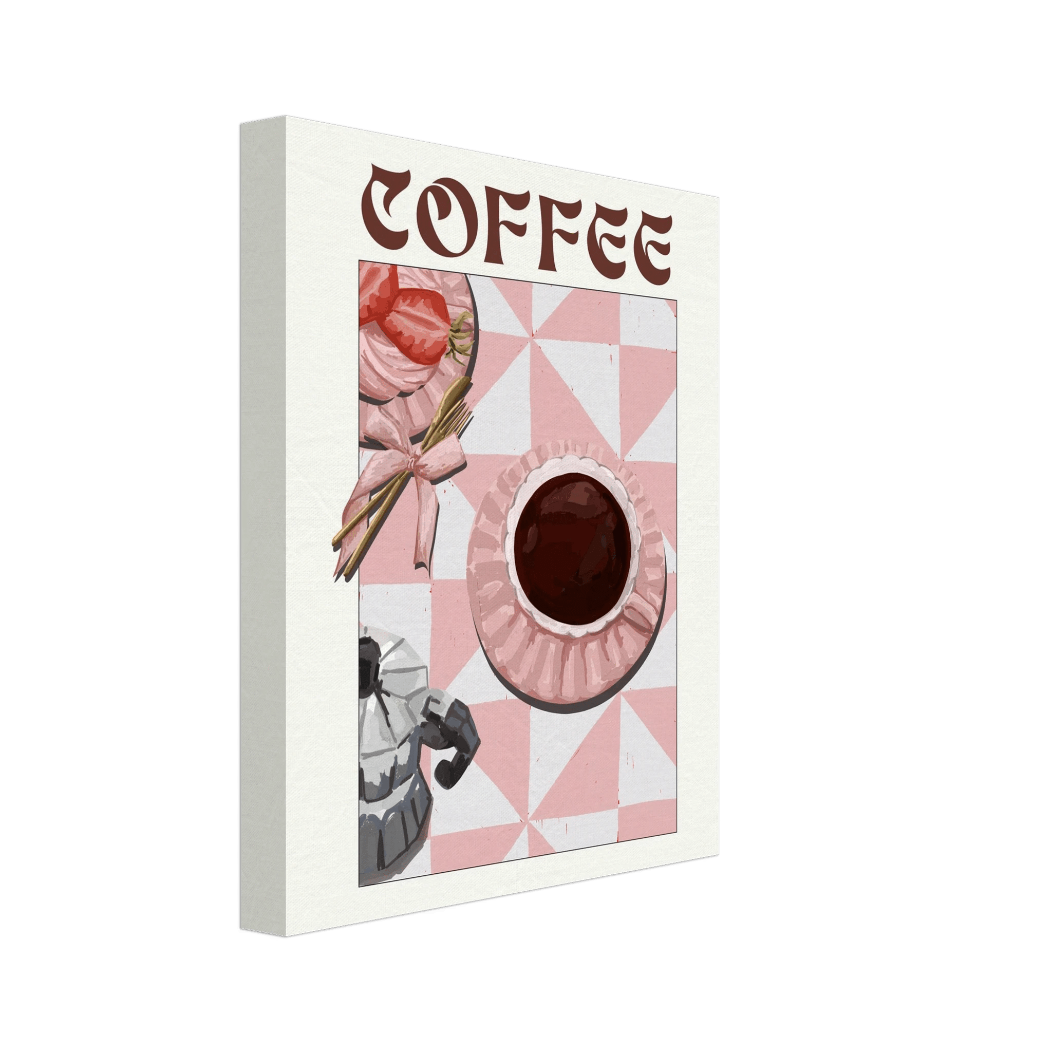 Coffee Poster – Cozy Breakfast Kitchen Wall Art Print (Digital & Printed Options) - Evergreen Posters