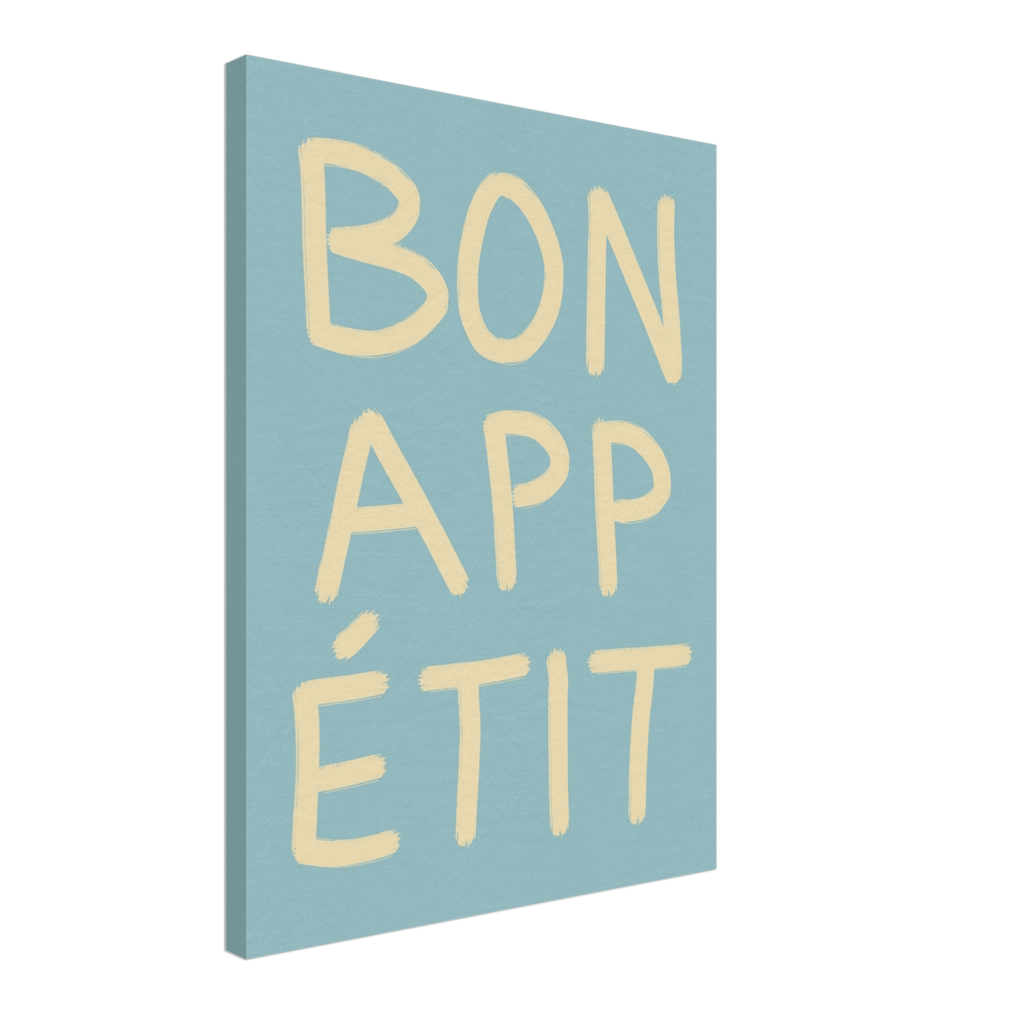 Bon Appétit Kitchen Poster | French Typography Wall Art | Retro Dining Room Print Decor - Evergreen Posters