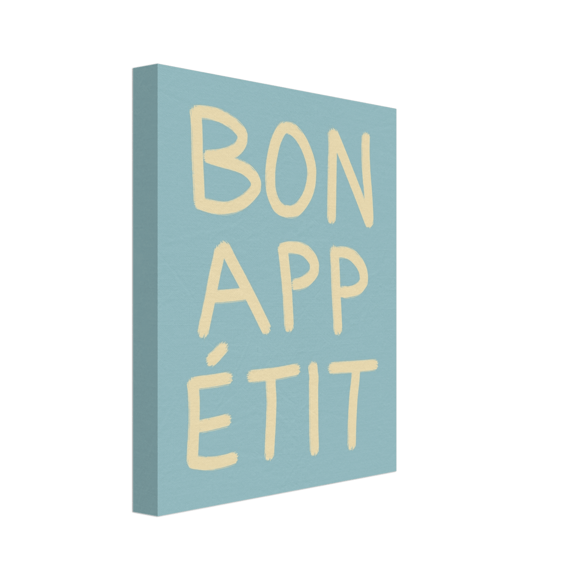 Bon Appétit Kitchen Poster | French Typography Wall Art | Retro Dining Room Print Decor - Evergreen Posters